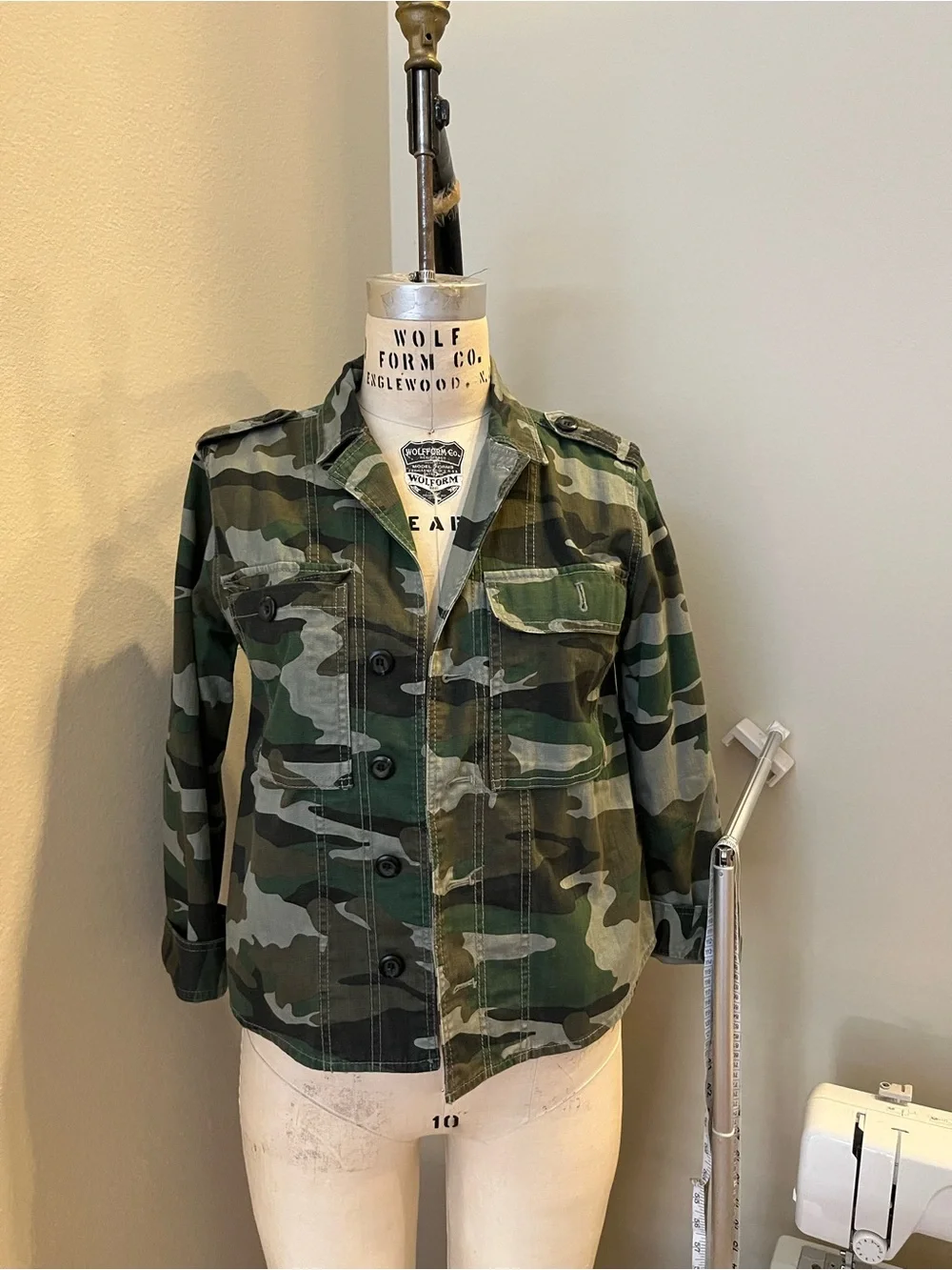 Women’s J Crew Camo Jacket